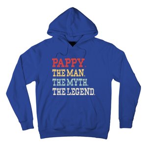 Pappy The The Myth The Legend Pa Grandpa Papa Pappy Cute Gift Hoodie