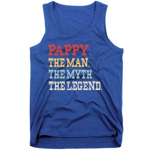 Pappy The The Myth The Legend Pa Grandpa Papa Pappy Cute Gift Tank Top