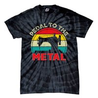 Pedal To The Metal Sewing Machine For Sew Lovers Seamstress Tie-Dye T-Shirt