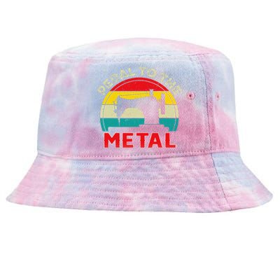 Pedal To The Metal Sewing Machine For Sew Lovers Seamstress Tie-Dyed Bucket Hat