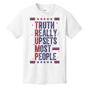 Pro Trump Truth Really Upsets Most People Kids T-Shirt