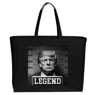 President Trump Trending Political Trump 2024 Election Cotton Canvas Jumbo Tote