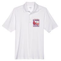 Portal To The Cat Dimension Funny Cat Kitten Lover Men's Origin Performance Pique Polo