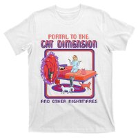 Portal To The Cat Dimension Funny Cat Kitten Lover T-Shirt