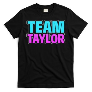 Personalized Team Taylor Family Name T-Shirt