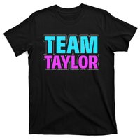 Personalized Team Taylor Family Name T-Shirt