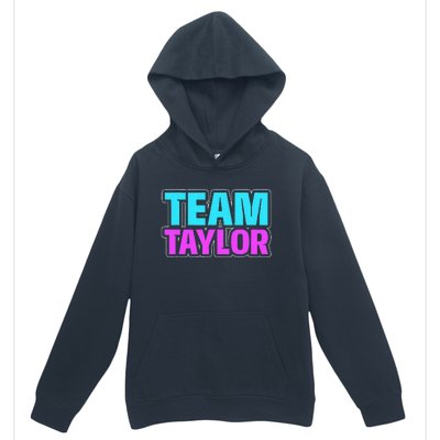 Personalized Team Taylor Family Name Urban Pullover Hoodie