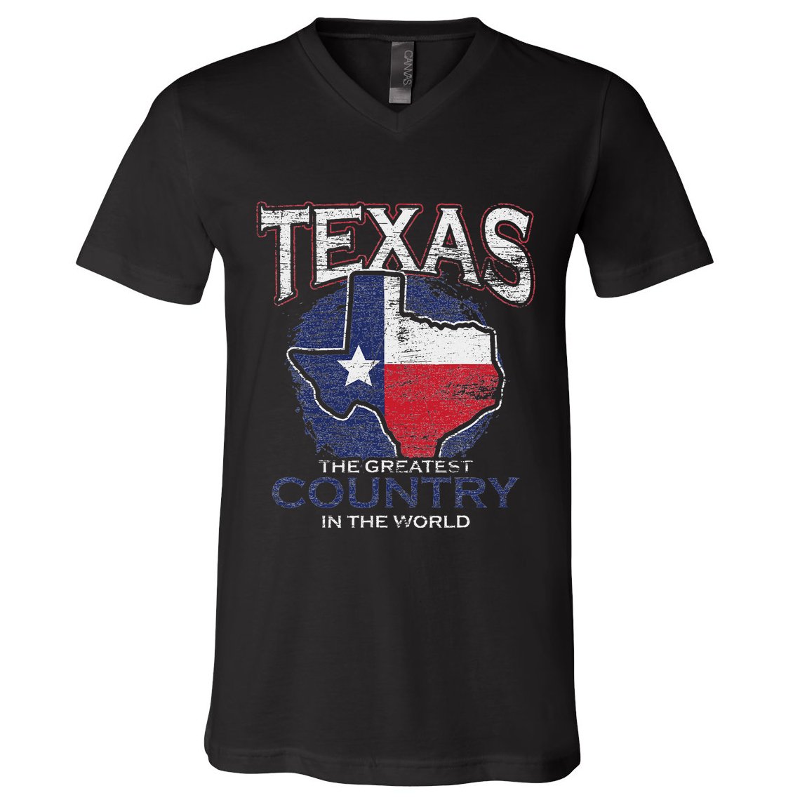 Proud Texan Texas V-Neck T-Shirt