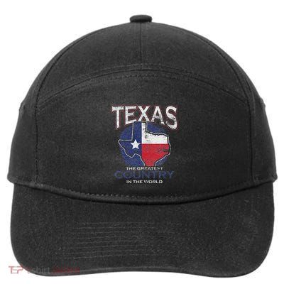 Proud Texan Texas 7-Panel Snapback Hat