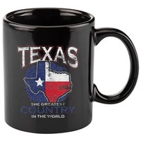 Proud Texan Texas 11oz C Handle Ceramic Mug