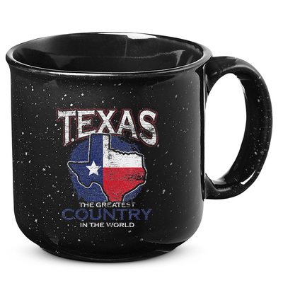 Proud Texan Texas 15oz Campfire Ceramic Mug