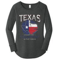 Proud Texan Texas Women's Perfect Tri Tunic Long Sleeve Shirt