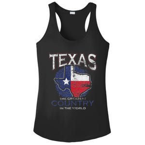 Proud Texan Texas Ladies PosiCharge Competitor Racerback Tank