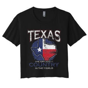 Proud Texan Texas Women's Crop Top Tee