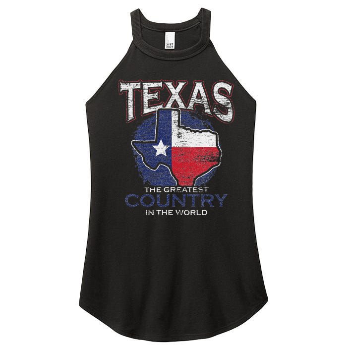 Proud Texan Texas Women's Perfect Tri Rocker Tank