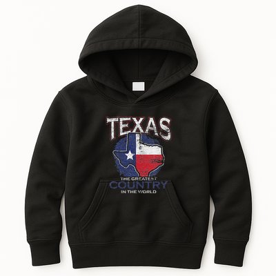 Proud Texan Texas Kids Hoodie