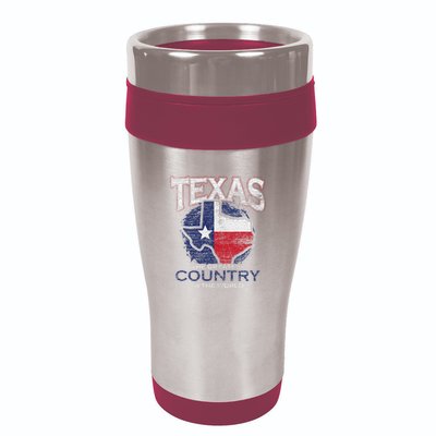 Proud Texan Texas 16oz Travel Tumbler