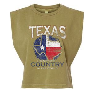 Proud Texan Texas Garment-Dyed Women's Muscle Tee