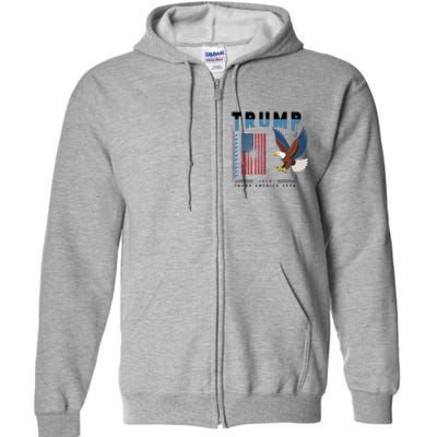 President Trump Trending Political 2024 Full Zip Hoodie