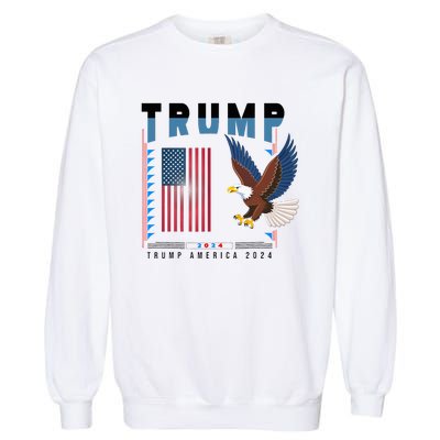 President Trump Trending Political 2024 Garment-Dyed Sweatshirt