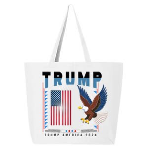 President Trump Trending Political 2024 25L Jumbo Tote