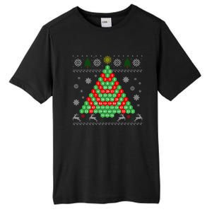 Pascals Triangle Ugly Ugly Christmas Tree Gift Tall Fusion ChromaSoft Performance T-Shirt