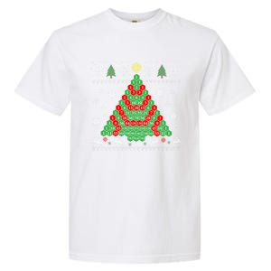 Pascals Triangle Ugly Ugly Christmas Tree Gift Garment-Dyed Heavyweight T-Shirt