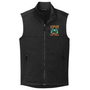 Promoted To Uncle 2025 Leveled Up To Uncle Est 2025 Gaming Collective Smooth Fleece Vest