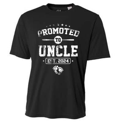 Promoted To Uncle Again 2024 Soon To Be Uncle Again Cooling Performance Crew T-Shirt