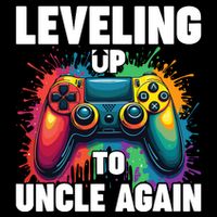 Promoted To Uncle Gender Reveal Leveling Up To Uncle Again Youth Performance Sprint T-Shirt
