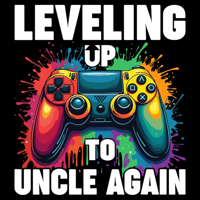 Promoted To Uncle Gender Reveal Leveling Up To Uncle Again Crop Top