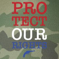 Protect Our Gun Rights Legacy Tie Dye Trucker Hat