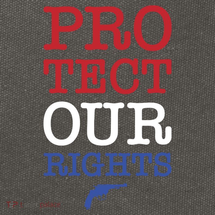Protect Our Gun Rights Cotton Canvas Backpack