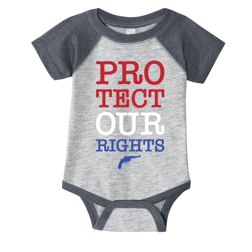 Protect Our Gun Rights Infant Baby Jersey Bodysuit