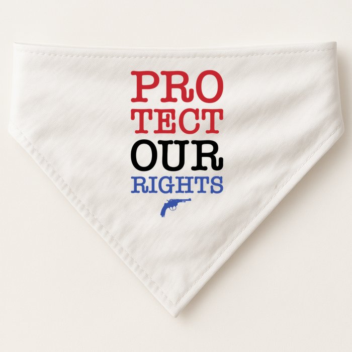 Protect Our Gun Rights USA-Made Doggie Bandana
