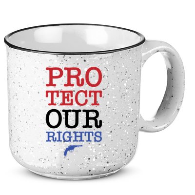 Protect Our Gun Rights 15oz Campfire Ceramic Mug