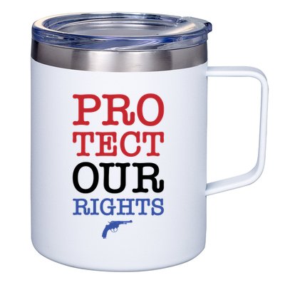 Protect Our Gun Rights 12oz Stainless Steel Coffee Mug