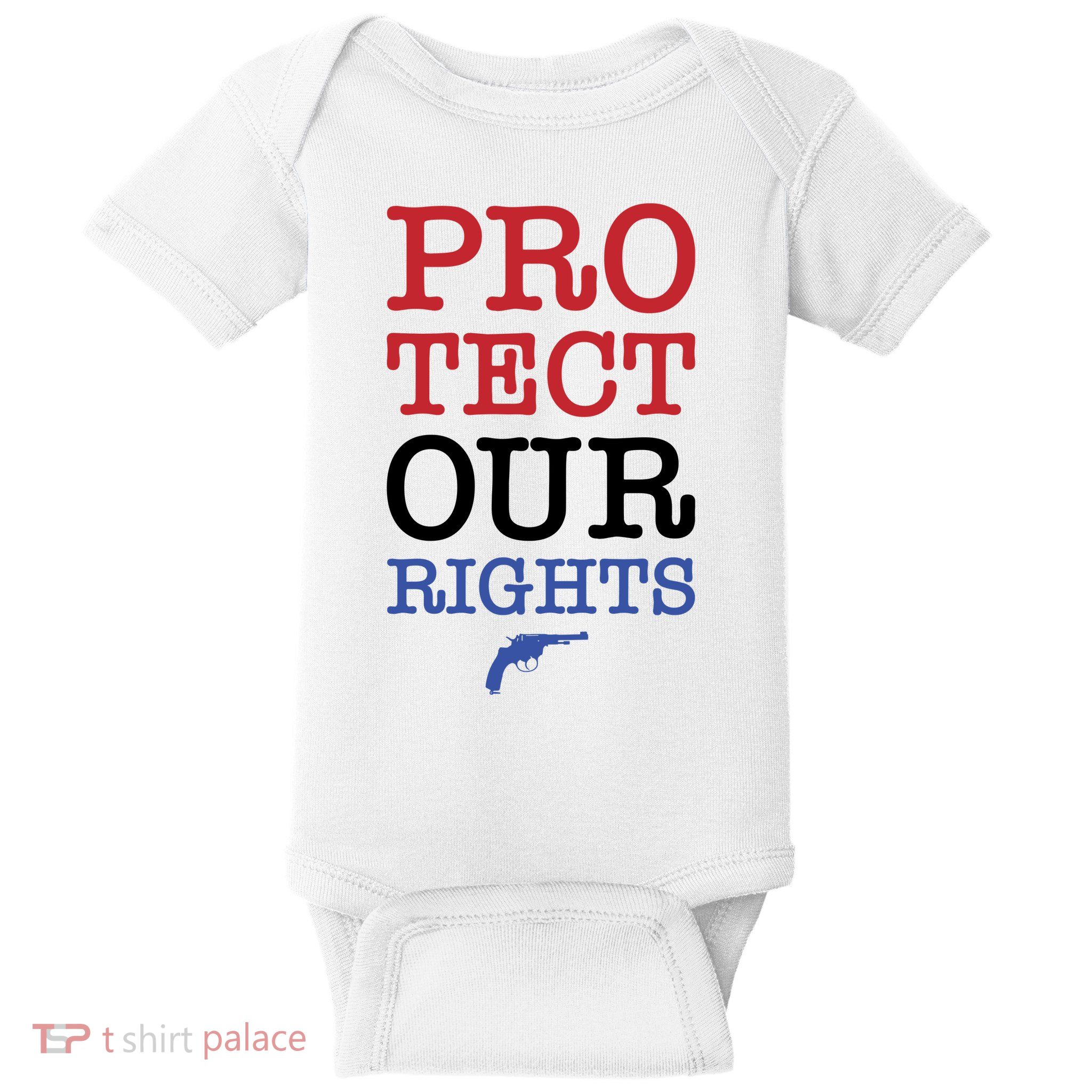 Protect Our Gun Rights Baby Bodysuit
