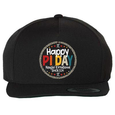 Pi Teacher Vintage 3.14 Pi Digits Wool Snapback Cap