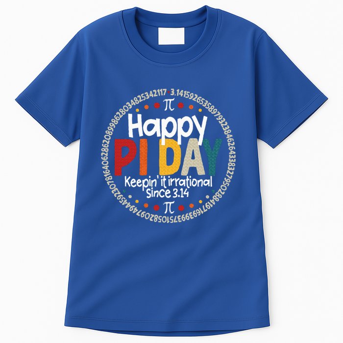 Pi Teacher Vintage 3.14 Pi Digits Tall T-Shirt