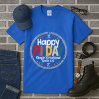 Pi Teacher Vintage 3.14 Pi Digits Tall T-Shirt