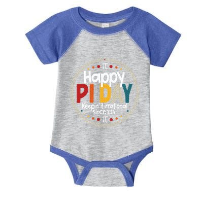 Pi Teacher Vintage 3.14 Pi Digits Infant Baby Jersey Bodysuit