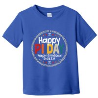 Pi Teacher Vintage 3.14 Pi Digits Toddler T-Shirt