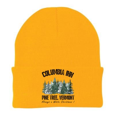 Pine Tree Vermont Always A White Christmas Tree Holiday Knit Cap Winter Beanie