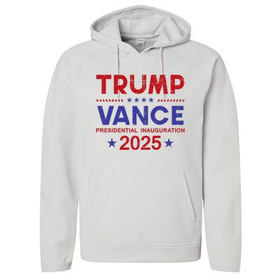 President Trump Vance Inauguration Day 2025 Usa Performance Fleece Hoodie