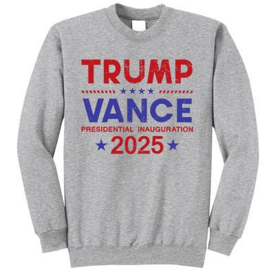 President Trump Vance Inauguration Day 2025 Usa Tall Sweatshirt