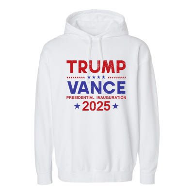 President Trump Vance Inauguration Day 2025 Usa Garment-Dyed Fleece Hoodie