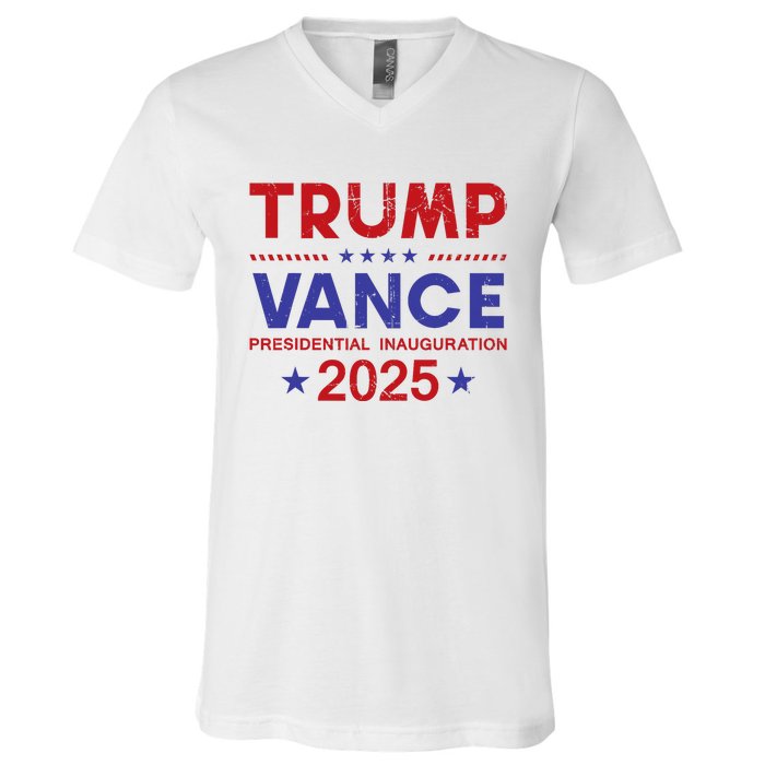 President Trump Vance Inauguration Day 2025 Usa V-Neck T-Shirt