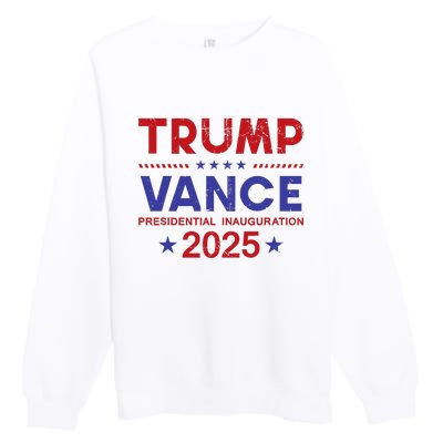 President Trump Vance Inauguration Day 2025 Usa Premium Crewneck Sweatshirt