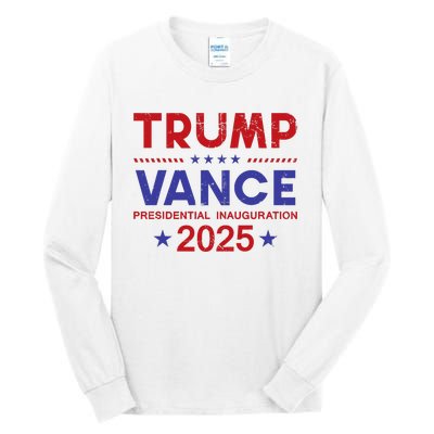 President Trump Vance Inauguration Day 2025 Usa Tall Long Sleeve T-Shirt